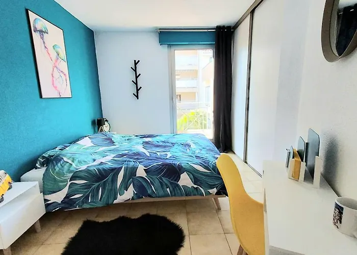 2 Chambres, A 100m De La Plage, 7 Nuits Minimum Haute Saison, 2 Nuits Minimum Basse Saison Sainte-Maxime